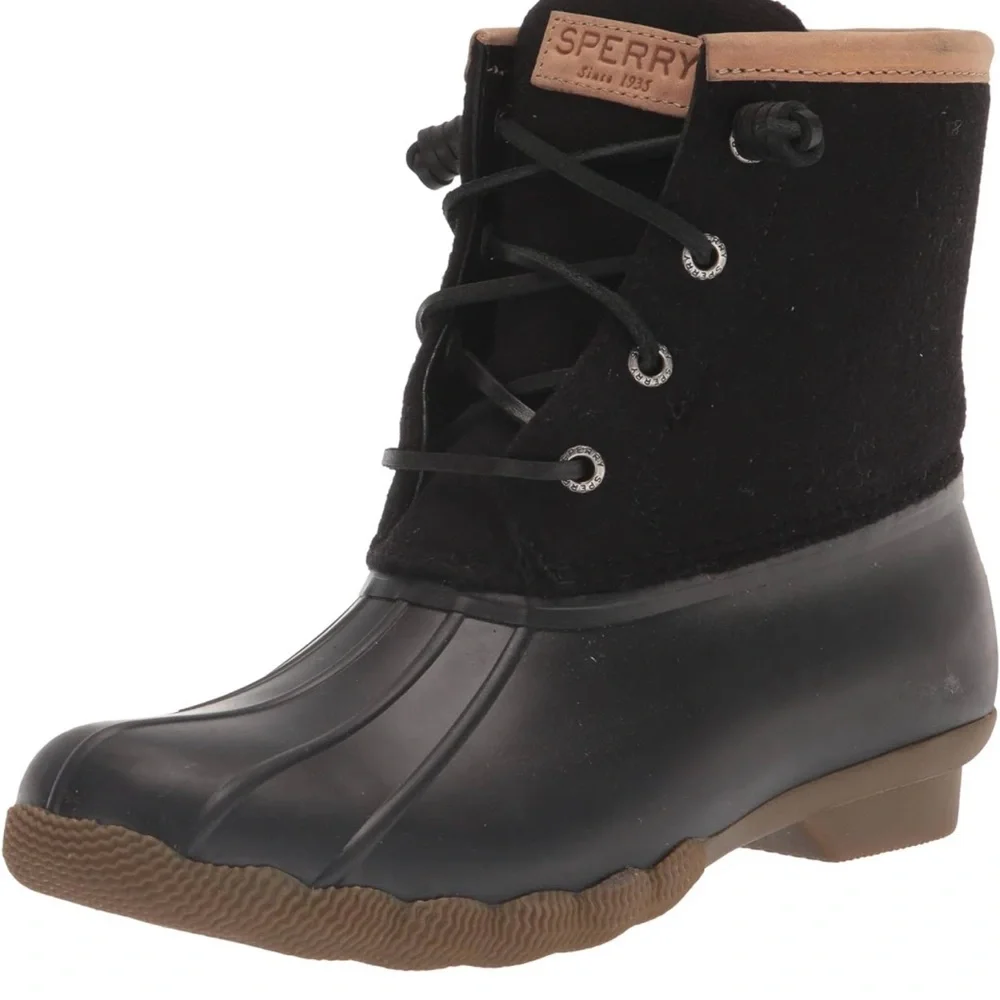 Sperry Saltwater Wool Rain Boot NWOT